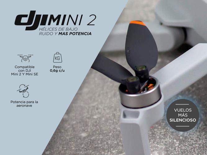 Hélices DJI Mini 2 Bajo Ruido Y Mas Potencia  - 1