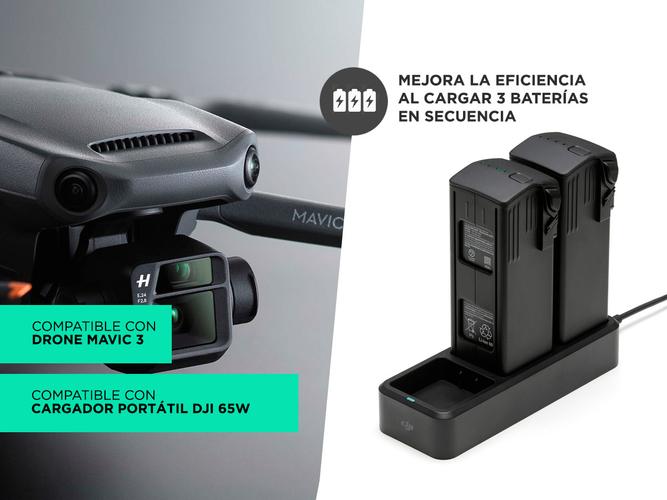 Hub Cargador x 3 Baterias DJI Mavic 3  - 2
