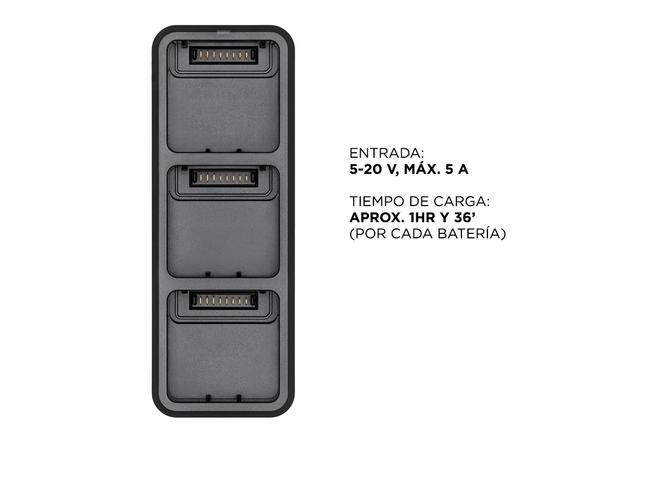 Hub Cargador x 3 Baterias DJI Mavic 3  - 3