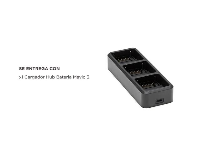 Hub Cargador x 3 Baterias DJI Mavic 3  - 4