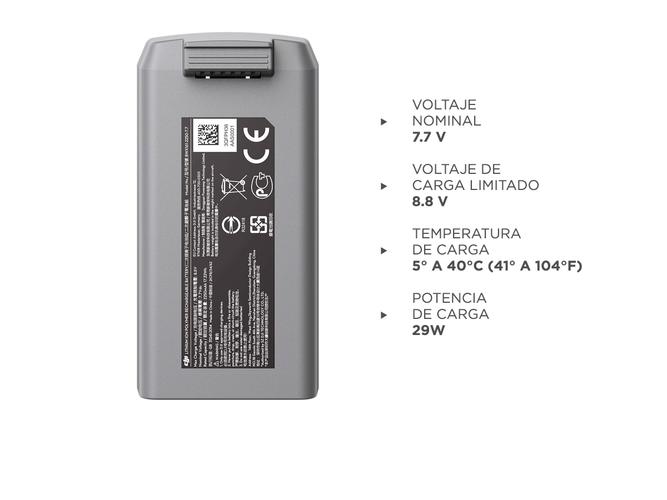   Batería de repuesto para drone DJI Mavic Mini/Mini 2/Mini SE Series vuelo inteligente 2250 mAh - 3