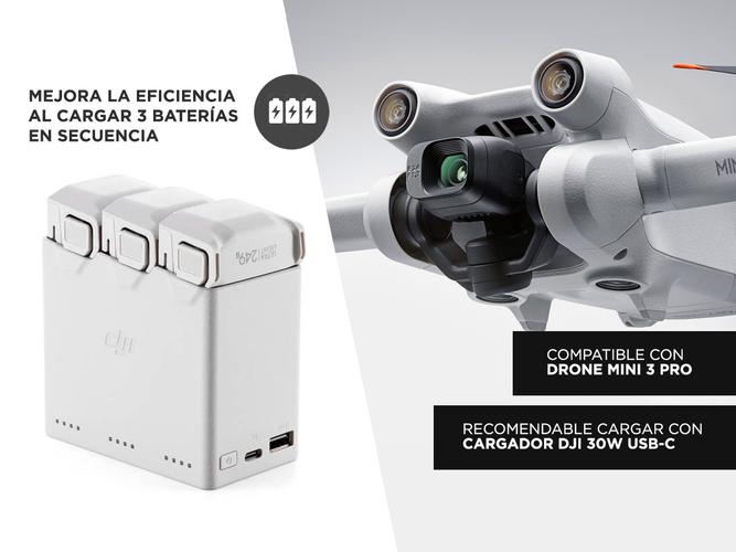 Hub de carga bidireccional DJI Mini 3 Pro hasta 3 baterias  - 2