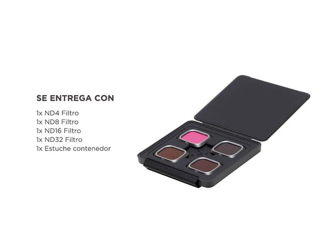  Set x4 Filtros DJI Pack Para Air 2S (ND4, ND8, ND16 y ND32) - 3
