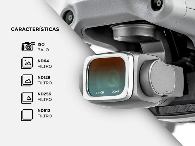 Set de Filtros DJI Pack x4 Para Air 2S - 2