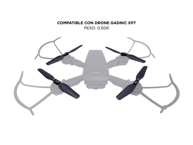 Repuesto Combo Hélices para Drone Gadnic Xp7  - 3
