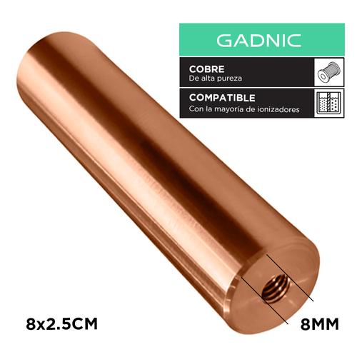Repuesto Para Ionizador Solar Gadnic Barra de Cobre 8cm - 0