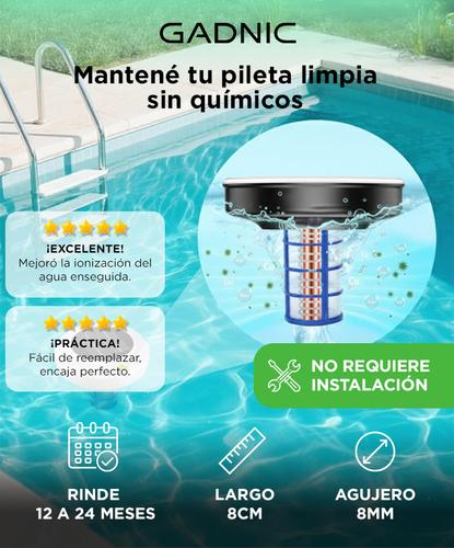 Repuesto Para Ionizador Solar Gadnic Barra de Cobre 8cm - 1