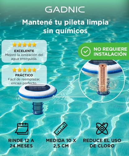 Repuesto Para Ionizador Solar Gadnic Barra de Cobre 10cm - 1