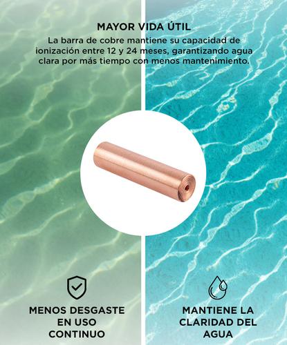 Repuesto Para Ionizador Solar Gadnic Barra de Cobre 10cm - 3