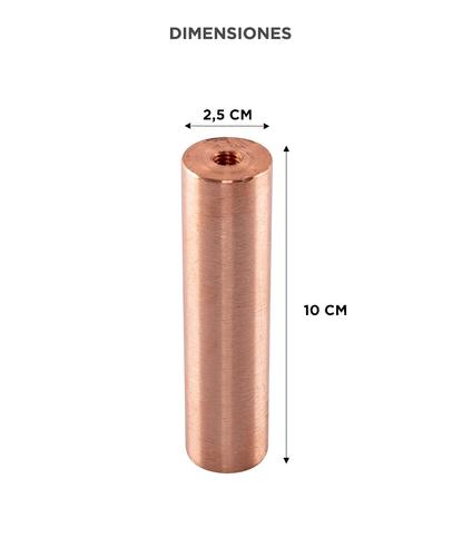 Repuesto Para Ionizador Solar Gadnic Barra de Cobre 10cm - 5