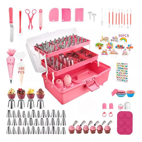 Kit de Decoración Gadnic 370 Piezas Para Reposteria  - 0