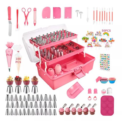 Kit de Decoración Gadnic 370 Piezas Para Reposteria  - 0
