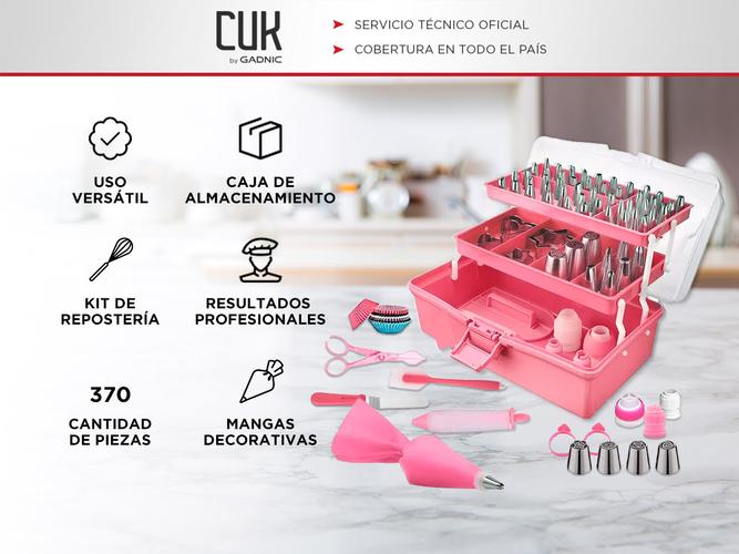 Kit de Decoración Gadnic 370 Piezas Para Reposteria  - 1
