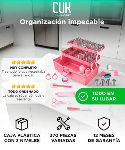 Kit de Decoración Gadnic 370 Piezas Para Reposteria  - 1