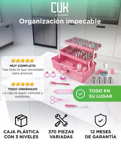 Kit de Decoración Gadnic 370 Piezas Para Reposteria  - 1