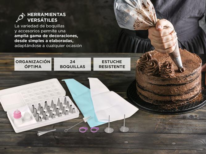 Kit de Pastelería Completo Gadnic Boquillas Profesionales Bolsas - 2