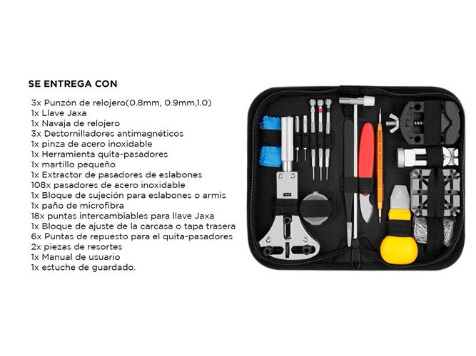 Kit Reparación de Reloj Gadnic 151 Piezas Profesional - 5