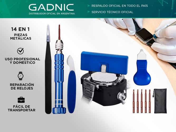 Kit de Reparación de Relojes Gadnic Para Extracción de Espalda - 1