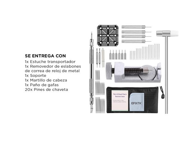 Kit de Reparación de Relojes Gadnic 24 Piezas  - 4