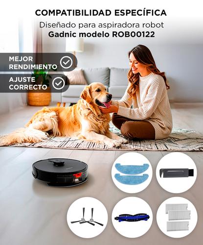 Kit Repuesto Aspiradora Robot Gadnic ROB00122 Mantenimiento Original  - 2