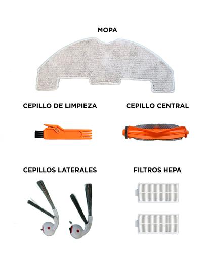 Kit Repuesto Para Aspiradora Robot Gadnic ROB0516X Originales  - 3
