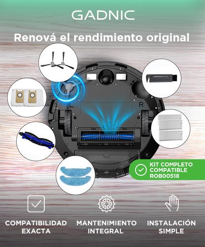 Kit Repuestos Aspiradora Robot GADNIC ROB00518 Mantenimiento Original  - 1