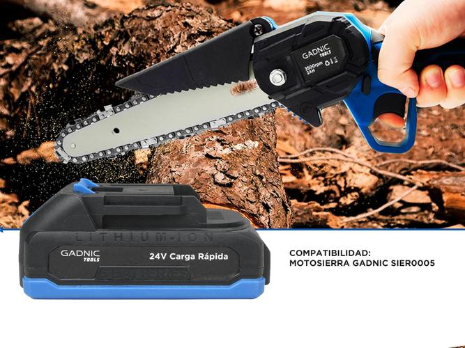 Batería Original de Repuesto para Mini Motosierra Electrica Gadnic SIER0005 - 2