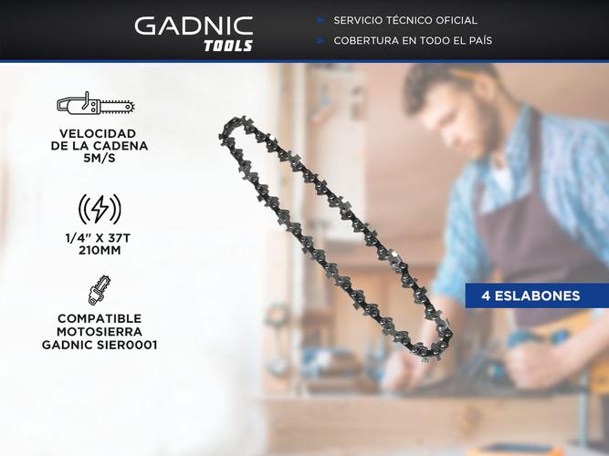 Repuesto Original Cadena de Motosierra Electrica Gadnic SIER0001 - 1