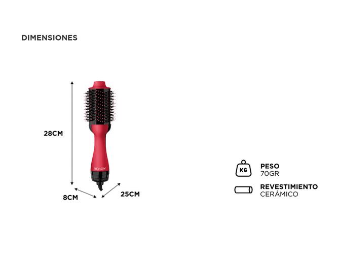Cepillo Secador y Voluminizador Revlon Rvdr5222la2a  - 4