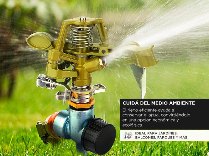 Regador Aspersor de Metalico Gadnic Con Estaca Outlet - 2