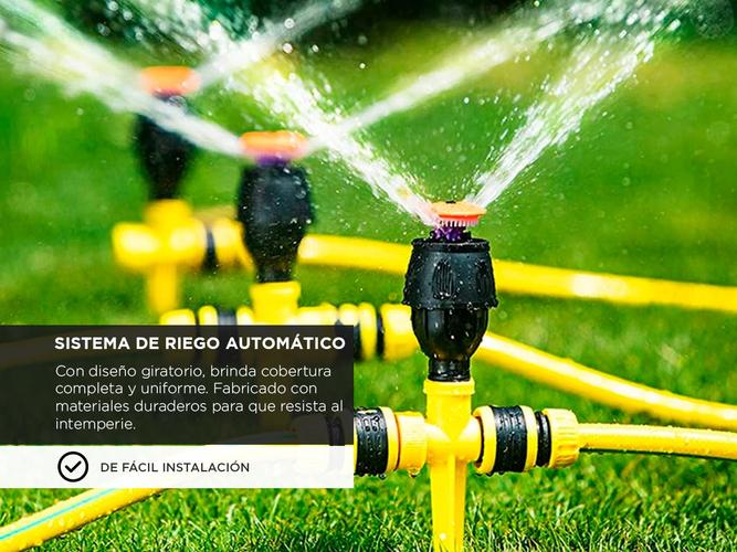 Aspersor de Riego Gadnic RGA17 Giratorio 10 Metros - 2