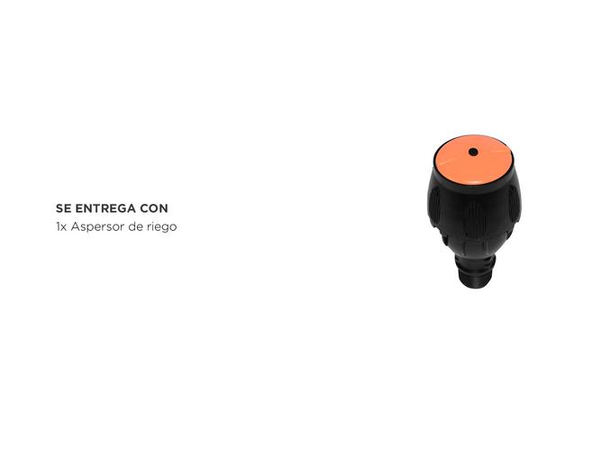 Aspersor de Riego Gadnic RGA17 Giratorio 10 Metros - 4