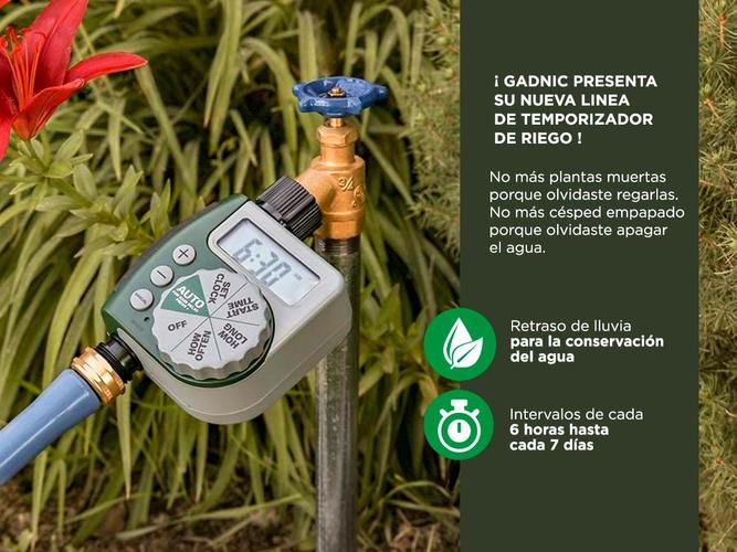 Temporizador De Riego Gadnic AT2000 Canilla Timer  - 2