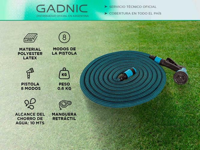 Pistola de Riego  Manguera Expansible Gadnic - 1