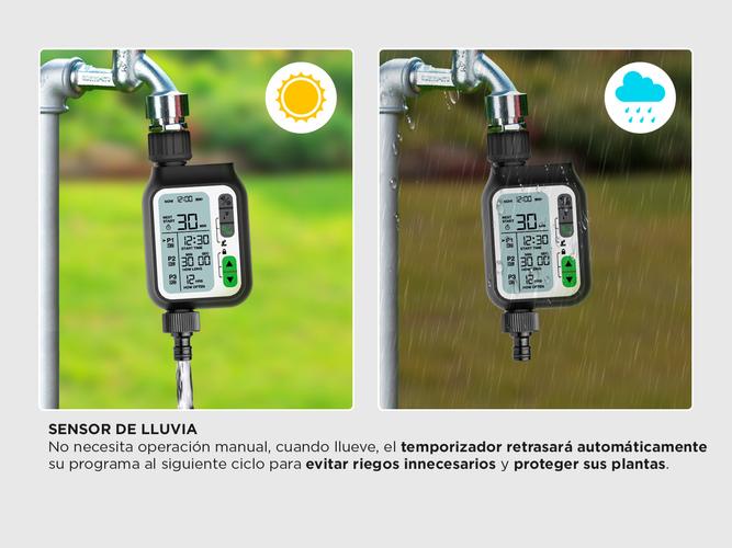 Temporizador de agua Digital  Gadnic RG3030 controlador de riego - 3