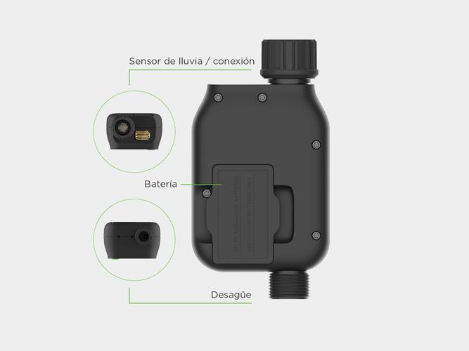 Temporizador de agua Digital  Gadnic RG3030 controlador de riego - 5