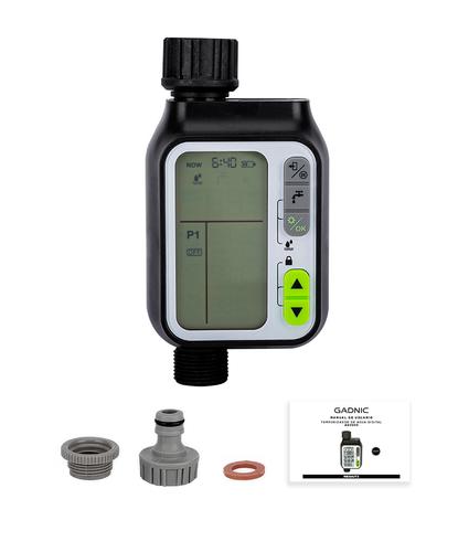 Temporizador de agua Digital  Gadnic RG3030 controlador de riego - 6