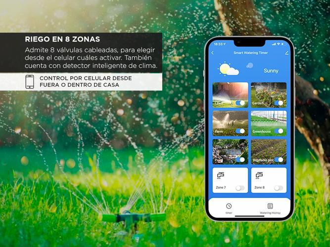 Programador de Riego Gadnic Automático con App - 2