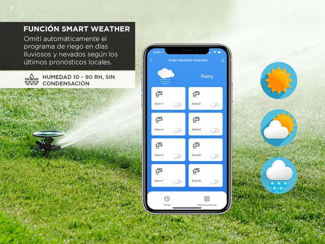 Programador de Riego Gadnic Automático con App - 4