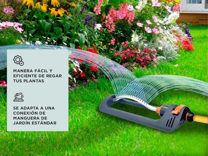 Aspersor de Riego Gadnic MNJ16 Oscilante Automático - 2