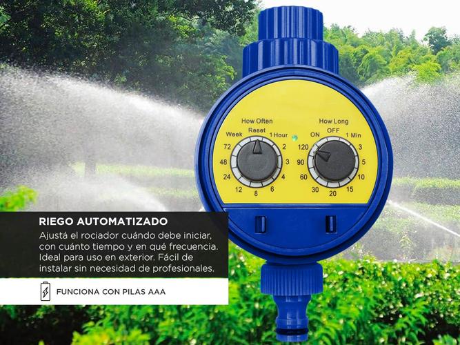 Programador de Riego Gadnic Automático y Ajustable - 2