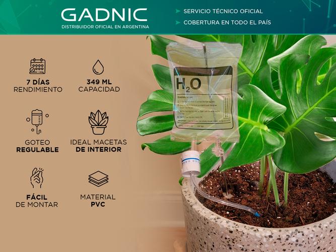 Sistema de Riego Automático Para Macetas Gadnic RGA5 Plantas de Interior - 1
