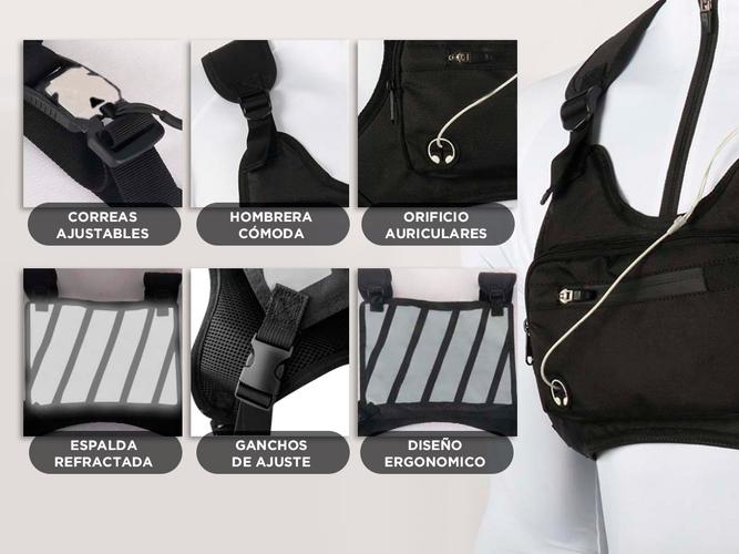 Chest Bag Riñoñera Gadnic Deportiva Táctica Para Hombre Usado - 2