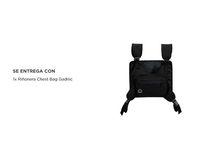 Chest Bag Riñoñera Gadnic Deportiva Táctica Para Hombre - 4
