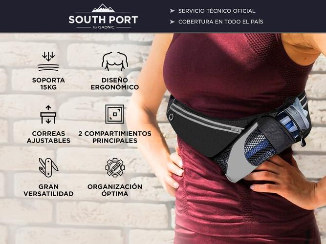Riñonera de Hidratación Runny Gadnic Cinturon Para Running - 1