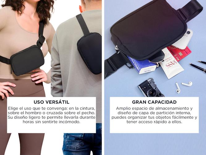Riñonera Unisex Gadnic Impermeable con Correa Ajustable - 2