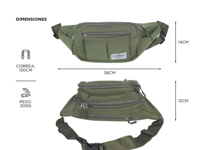 Riñonera Bandolera South Port Urbana Unisex - 3