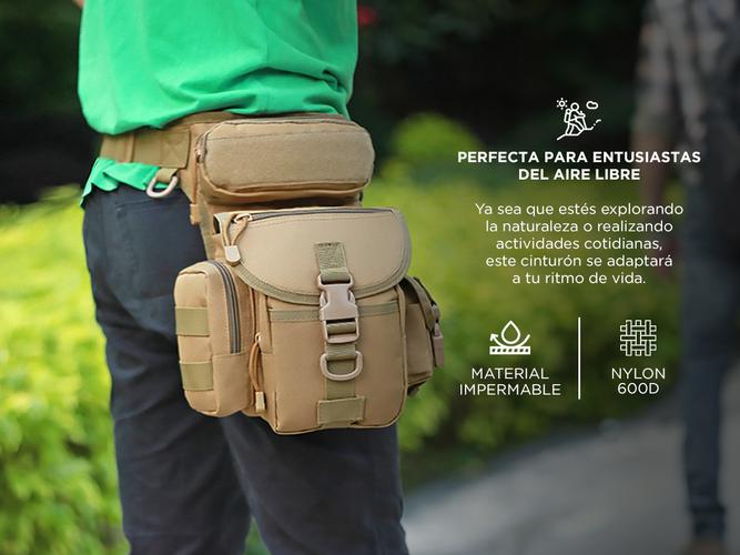 Bolso Muslera Riñonera Gadnic RN06 Táctico Impermeable - 2