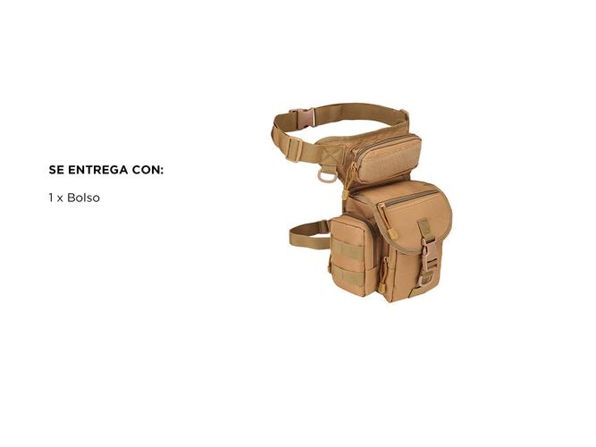 Bolso Muslera Riñonera Gadnic RN06 Táctico Impermeable - 4