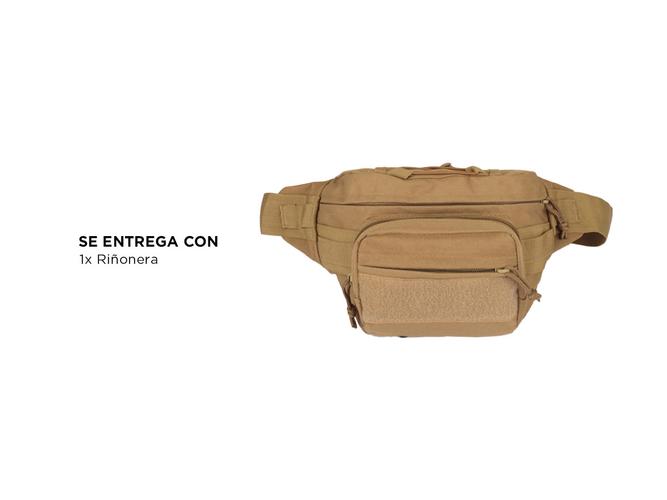 Riñonera Táctica Militar Gadnic Bolsillos con Cierre - 4